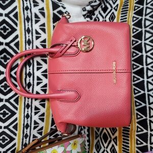 NWT Michael Kors  Small Light Berry Sorbet Hyde Satchel (msrp $498)